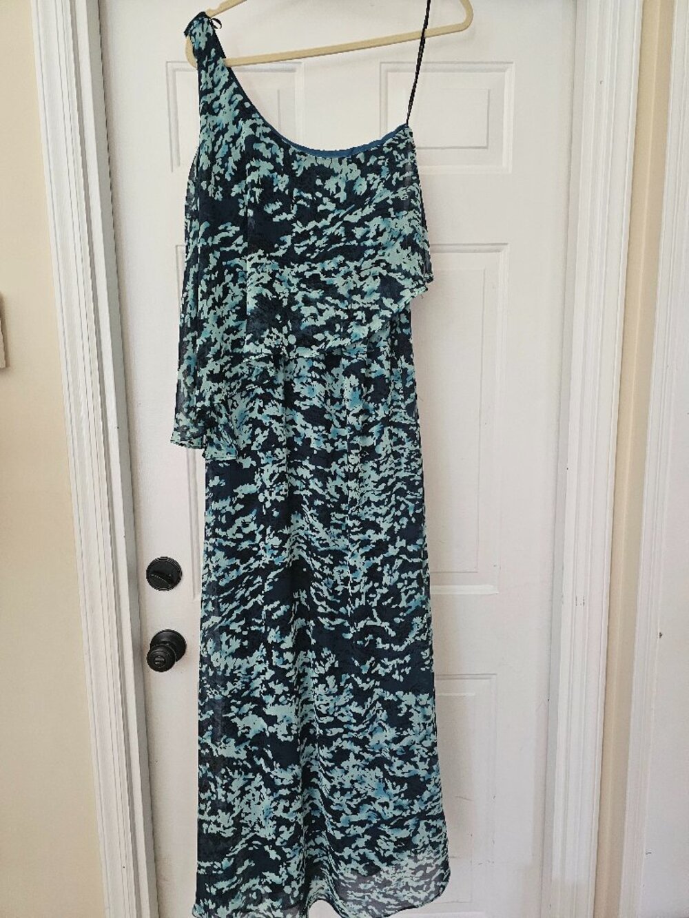 MM Couture by Miss Me Boutique One Shoulder Long Dress Gown